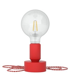 Tavolotto Ampoule Claire Cable 3 Rouge