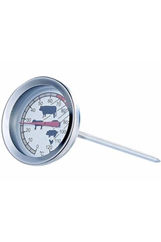 thermomètre / sonde rosenstein & söhne : thermomètre de cuisson pour poêle et grill