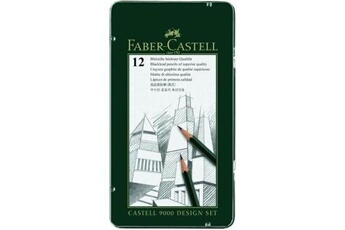 Doudou GENERIQUE Faber-castell 12 crayons graphite castell 9000