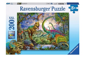 Puzzle Ravensburger Ravensburger - 12718 - puzzle enfant classique - royaume dinosaures - 200 pièces xxl