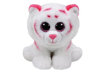 Autres jeux créatifs Ty Peluche tabor le tigre beanies ty medium rose et blanche 33 cm