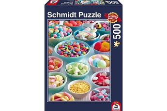 Puzzle Schmidt Spiele Schmidt spiele - 58284 - sucreries, 500 pcs
