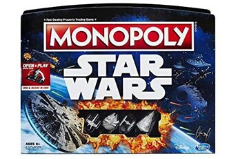 Maquette Hasbro Monopoly open & play édition star wars