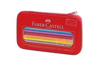 Peluches GENERIQUE Faber-castell colour grip 112450 fois 18 pièces avec dessin et taille-crayon