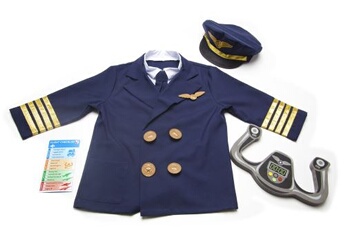 Pâte à modeler et bougie MELISSA & DOUG Melissa & doug llc - 18500 - déguisement pour enfant - costume de pilote