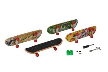 Figurine de collection Simba Simba 103302163 - finger skateboard lot de 4