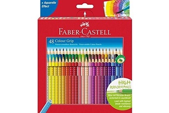 Autres jeux créatifs FABER CASTELL Faber-castell 48 couleur grip crayon 112449
