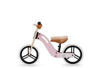 Déguisement enfant KINDERKRAFT Kinderkraft vélo draisienne en bois uniq - 12 pouces - à partir de 2 ans - couleur rose