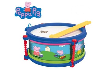 Peluches Peppa Pig Peppa pig tambour en étui 20 cm