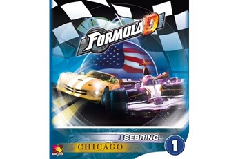 Autres jeux créatifs Asmodee Formula d - circuits 1 - sebring/chicago (extension)