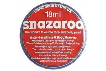 Figurine de collection Snazaroo Snazaroo - maquillage - galet de fard aquarellable - 18 ml - rouge