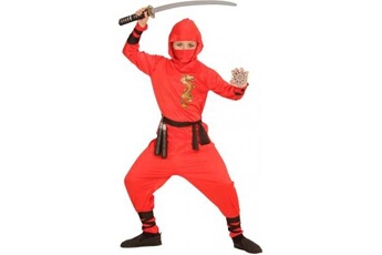 Balançoire et portique multi-activités GENERIQUE Déguisement du petit ninja - enfant - taille 8/10 ans (126 à 138 cm)