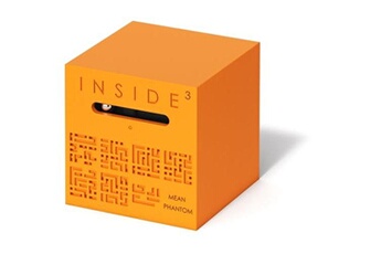 Cubes Inside3 Jeu de société inside3 cube labyrinthe mean phantom orange