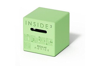 Cubes Inside3 Jeu de société inside3 cube labyrinthe regular novice vert