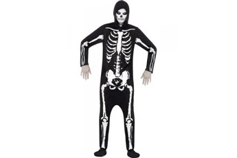 Figurine de collection GENERIQUE Costume squelette masqué pour homme - l