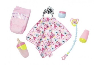 Autres jeux créatifs Baby Born Baby born set d'accessoires pour poupée bébé 7-pièces
