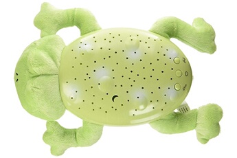 Peluches Summer Infant Summer infant slumber buddies veilleuse grégoire la grenouille vert