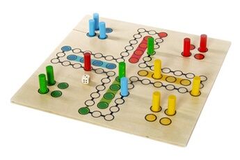 Jeux classiques Hess Hess wooden toddler toy board game get out (4 people)