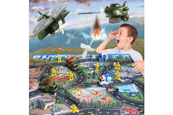 Autre jeux éducatifs et électroniques AUCUNE Police des forces spéciales - voiture catapult avion travailleur game pad toys 31 pièces