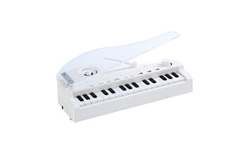 Autre jeux éducatifs et électroniques AUCUNE Induction intelligente 7 éclairage de couleur 31 clés bluetooth mini piano music toys blanc