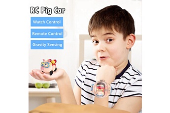 Autre jeux éducatifs et électroniques AUCUNE 2.4g intelligent dual mode watch control gravity sensing pig stunt car kid toy