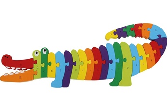 Puzzle SMALL FOOT Puzzle abc crocodile - 3425