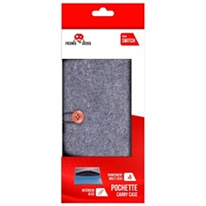 Pochette pour Nintendo Switch Gris foncé et bleu
