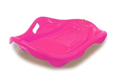 traîneau Bob 78 cm rose