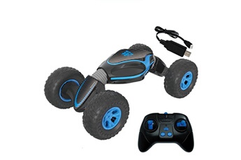Autre véhicule télécommandé AUCUNE Télécommande stunt car 360 ° twisting vehicledrift car driving toy gifts bleu