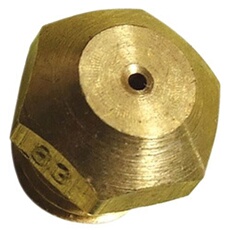 Injecteur gaz butane/propane Ø 70 Four, cuisinière C00022964 ARISTON, SCHOLTES, VEDETTE - 316249