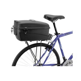 M-WAVE 431525 Panier Pour Vélo Noir - Solide Et Spacieux 37 X 26 X 25,6 Cm, Fixation Sûre Pour Guidon