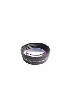 Accessoires pour caméra sport GENERIQUE Macro Lens & Fisheye Lens Macro Hd Anti-Shake Portable pour Dji Osmo Action XJPJ060
