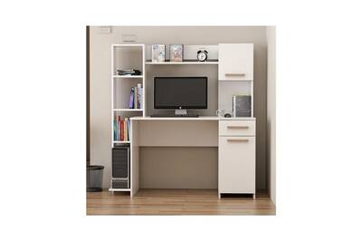 Bureau Home Mania Homemania Bureau Merry Compacte Avec Bibliotheque Integree Etageres Tiroir Porte Pour Bureau Chambre Blanc Noyer En Bois 144 X 60 X 151 Cm Darty Bureau Home Mania Homemania Bureau Merry Compacte Avec Bibliotheque Integree Etageres Tiroir Porte Pour Bureau Chambre Blanc Noyer En Bois 144 X 60 X 151 Cm Darty