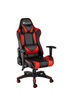 Tectake Chaise gamer TWINK - noir/rouge photo 1