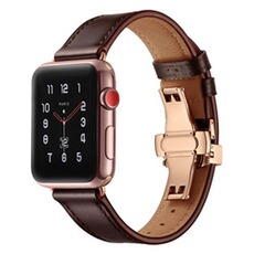 Accessoires bracelet et montre connectée szsmart Bracelet APPLE Watch 42mm / 44mm Boucle Magnétique Milanaise Rose