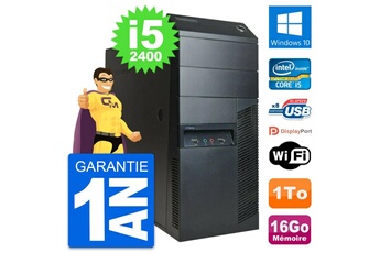 PC De Bureau Lenovo PC Tour Lenovo Thinkcentre M91P Core i5-2400 Ram 16Go Disque 1To Windows 10 WiFi