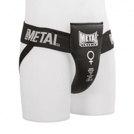 Fasce Leone Coquille De Protection Femme METAL BOXE - Blanc Taille Fasce Leone Coquille De Protection Femme METAL BOXE - Blanc Taille