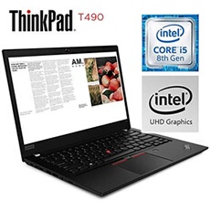 TP T490 I5-8265U 8GB 256SSD W10P