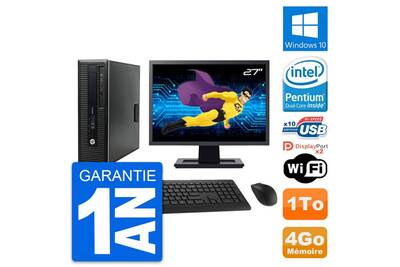 Pc De Bureau Hp Pc Hp Prodesk 600 G1 Sff Ecran 27 Quot G3220 Ram 4go Disque 1to Windows 10 Wifi Darty Pc De Bureau Hp Pc Hp Prodesk 600 G1 Sff Ecran 27 Quot G3220 Ram 4go Disque 1to Windows 10 Wifi Darty