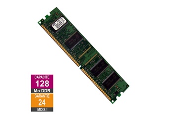 Barrette Mémoire Samsung Barrette Mémoire 128Mo Ram Ddr Samsung M368L1624Ftm-Ccc Dimm PC-3200U