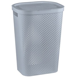Curver Infinity Panier à linge recyclé, capacité 40L, gris Curver Infinity Panier à linge recyclé, capacité 40L, gris