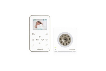Babyphone Miniland Miniland - babyphone portabilité maximum avec panneau frontal tactile, digimonitor 2,4 gold