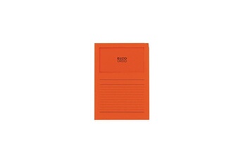 Accessoire de déguisement Elba Elba 100 pochettes coins avec fenetre elco - 22x31 - kraft - orange