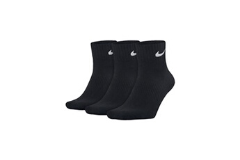 Accessoires de déguisement Nike Nike lot de 3 paires de chaussettes 3ppk lightweight quarter - noir