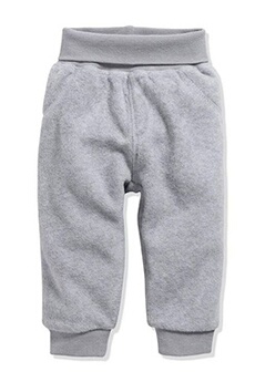 pantalon polaire junior polyester gris