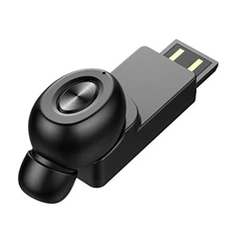Casque audio GENERIQUE 2019 X18 Bt 5.0 Usb Sans Fil Simple Écouteurs Mini Étanche Intra-Auriculaire Casque Hifi aloha2198