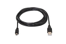Câble recharge Mini USB Noir pour PS3
