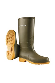 bottes et bottines sportswear dunlop - bottes de pluie dull - enfants (35 fr) (vert) - uttl1736