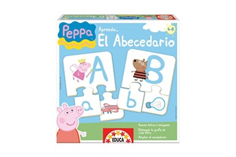 Autre jeux éducatifs et électroniques Educa Borras Educa borras - educa peppa pig- j'apprends l'alphabet, jeu éducatif borras 15652