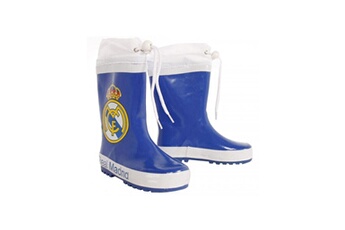 Accessoire de déguisement Real Madrid Real madrid - bottes d'eau du real madrid bleu fermeture réglable